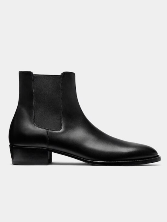 Suitsupply Italian Calf Leather Black Boot in Size 43 main image 13